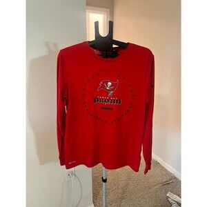 Tampa Bay Buccaneers NFL The Nike Tee Dri-Fit Equipment Training Long Sleeve Med